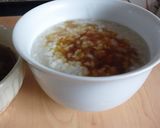 炊飯器で押麦のおかゆ（かつお餡かけ）作り方5写真