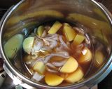 圧力鍋でいかとじゃが芋の煮物作り方2写真