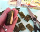 簡単♪海苔チーズ揚げ作り方2写真