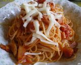 簡単！ベーコン入りトマトパスタ作り方6写真