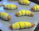☆簡単美味☆ソーセージの渦巻きパイ作り方3写真