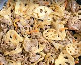牛肉入りきんぴらごぼう美味作り方6写真