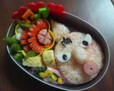 キャラ弁＊キン肉マン＊作り方2写真