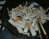 たけのこ・しめじ・ちくわのしょうが焼き作り方5写真