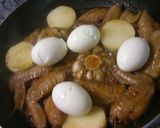 貴妃鶏翅～俺様流☆手羽先とにんにく爆弾煮作り方7写真