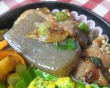 お弁当に❀豚肉と蒟蒻のオイスター炒め♬作り方5写真