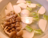 ✿京風♡ふわふわ鶏団子とかぶの煮物✿作り方3写真