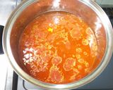 簡単♪冷凍グリ−ンピースの缶詰トマト煮作り方2写真