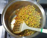簡単♪冷凍グリ−ンピースの缶詰トマト煮作り方4写真