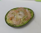 エビとシーチキンのアボカドグラタン作り方4写真