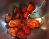 ストロベリー＊フローズンヨーグルト作り方1写真
