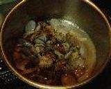 ボンゴレspaghetti con vongole veraci作り方3写真