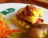 キャベツとじゃが芋のスパニッシュオムレツ作り方11写真
