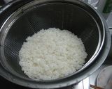 ほたて缶ときのこの炊き込みごはん♪作り方1写真
