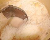 牡蠣と白菜のクリームリゾット作り方4写真