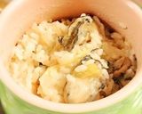 牡蠣と白菜のクリームリゾット作り方5写真