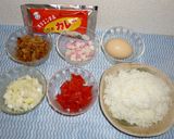 パパのカレーチャハン作り方1写真