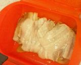 シリコンスチーマーでしょうが焼き風★作り方2写真