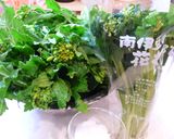菜の花漬けワサビ風味!作り方1写真