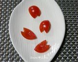 簡単なのに可愛い✿プチトマトで桜の花びら作り方5写真