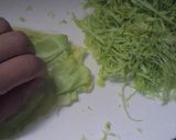 おっかなくない キャベツの千切りの仕方作り方1写真