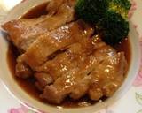 鶏モモ肉焼き甘辛 味噌味♬作り方6写真