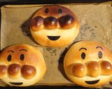 アンコパンの顔！(鼻とかが落ちないコツ）作り方9写真