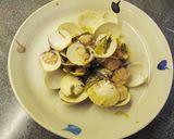 レモン汁が美味☆ポルトガル風貝の酒蒸し作り方7写真