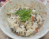 ひじきと梅、じゃこ混ぜご飯作り方3写真
