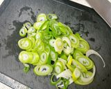 レンチンで簡単♪無限長ネギ作り方1写真