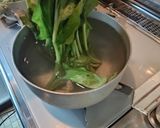 超簡単!ほうれん草のごまナムル作り方1写真