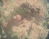 カニ缶とホウレン草のクリームパスタ作り方4写真