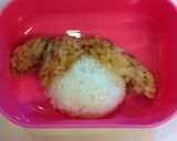 ゆうなちゃん☆いないいないばぁ♪キャラ弁作り方3写真