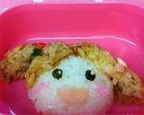 ゆうなちゃん☆いないいないばぁ♪キャラ弁作り方4写真