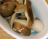 青梗菜ときのこの中華スープ作り方1写真