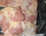 簡単具沢山・鶏肩肉のカルボナーラ風パスタ作り方1写真