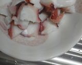 ふわっ☆桜の花みたいなタコシュウマイ♪作り方1写真