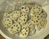 れんこんとキムチのチーズ焼き作り方1写真