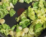 春キャベツと貝柱のさっぱりパスタ作り方4写真