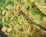 春キャベツと貝柱のさっぱりパスタ作り方8写真