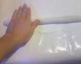 手作りのぎょうざの皮作り方6写真