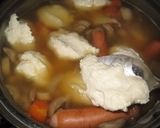 ☆洋風☆豆腐入りすいとんの食べるスープ♪作り方5写真