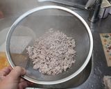 ハチミツと塩麹のそぼろ作り方6写真