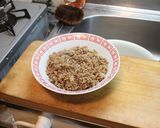 ハチミツと塩麹のそぼろ作り方13写真