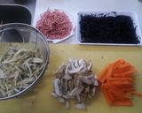 ひじきいっぱい炊き込みご飯作り方1写真