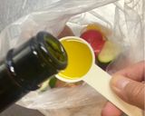 野菜だけで居酒屋級♪ズッキーニチーズ焼き作り方2写真