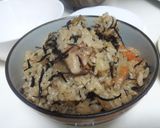 ひじきいっぱい炊き込みご飯作り方7写真