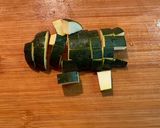 変わり種！？ズッキーニのカレー炒飯作り方1写真