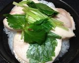 鶏ハムの出汁茶漬け作り方3写真