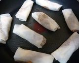 大豆のチリコンカンＤＥ春巻き作り方2写真
